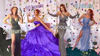 Prom dresses you can make QUICK or u can wear them on a red carpet if ur 2 old 4 prom [upl. by Roybn]