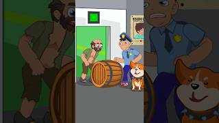 Noob Policeman and His Dog Serches Missing Steve [upl. by Jary503]