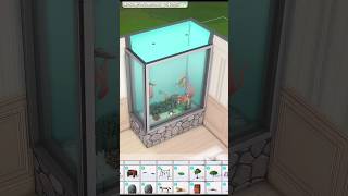 Aquarium wall idea The Sims 4 sims4 thesims4 simstok ts4sims thesims simstips sims4tutorial [upl. by Alejandrina]