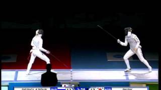 Fencing JWCH 2010 Womens Foil Team Gold Medal Match [upl. by Ijnek]