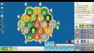 First Barbarian Attack And We Got Defeated  Cities amp Knights Catan Expansion [upl. by Eitra815]