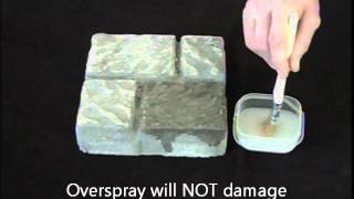 Rainguard Penetrating Water Repellent Product Overview [upl. by Ajssatsan]