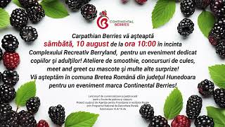 Eveniment promovare Carpathian Berries SRL 10 august 2024 [upl. by Iv182]