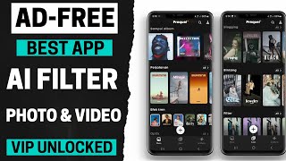 Best Ai Filter Photo amp Video Editor App for Android [upl. by Ahar79]