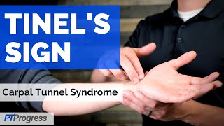 Tinels Sign for Carpal Tunnel Syndrome [upl. by Nnylhtak]