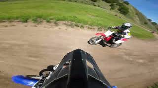 Hollister Hills SVRA  Flat Track WR250 [upl. by Adamsen548]