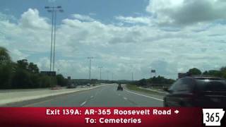 Freeway Tour Little Rock Arkansas [upl. by Cud267]