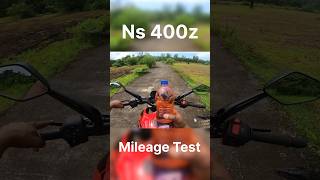 Pulsar Ns 400z Mileage Test pulsar ns400 amazingfacts [upl. by Houghton]