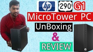 HP 290 G1 Microtower PC Unboxing amp Review  Bangla Unboxing [upl. by Uon]