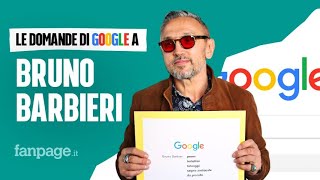 Bruno Barbieri stelle ristorante Masterchef ricette lo chef risponde alle domande di Google [upl. by Rayham195]