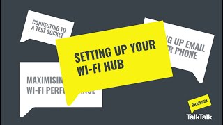 Set up your WiFi Hub [upl. by Leraj721]