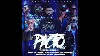 Pacto Remix Official IA Version  Bad Bunny Noriel Almighty Anuel AA y Másquot PROODBYNGLETRA [upl. by Woo]