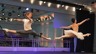 The Royal Ballet rehearse La Bayadère – World Ballet Day 2018 Takada Osipova Muntagirov [upl. by Lellih521]