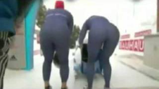 Bobsled Split Pants Video [upl. by Kcirdle]