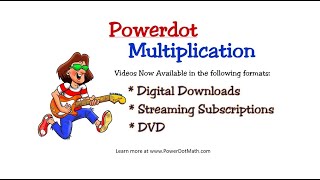 Powerdot Math Videos as Digital Downloads or Streaming Now Available [upl. by Spiegelman]