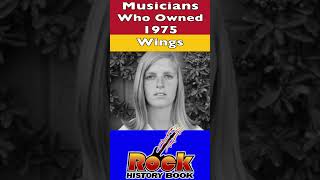 The bands that owned 1975  Paul McCartney amp Wings PaulMcCartney 1975 rockhistorybook [upl. by Aihsinyt911]