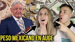 PESO MEXICANO SE CONVIERTE EN UNA DE LAS MONEDAS MAS FUERTES DEL MUNDO TODOS INVIERTEN EN MÉXICO [upl. by Teague]