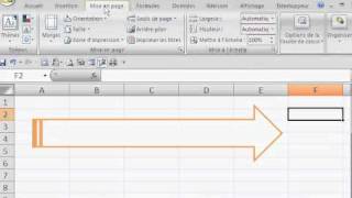 excel 2007 comment changer lorientation de la feuille de droite à gauche ou linverse [upl. by Gnanmas]