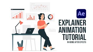 2D Explainer Animation in After Effects Tutorial  Visual Verse [upl. by Leavy676]