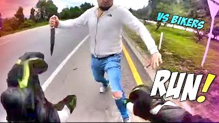 BEST OF ROAD RAGE  Angry People VS Bikers  Best Motorcycle Road Rage 2024 [upl. by Nitza41]