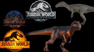 Jurassic World Saga Allosaurus Screen Time [upl. by Notsua512]