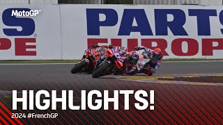 MotoGP™ Race Highlights 🤯  2024 FrenchGP [upl. by Anirehs295]