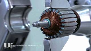 motor manufacturing automatically  stator and armature production assembly line [upl. by Iver686]