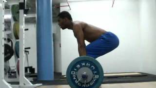 120kg Power Clean [upl. by Xirtaeb]