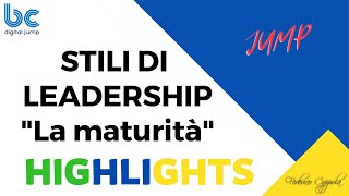 Highlights stili di leadership 1 [upl. by Nnil]