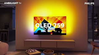 Nouveauté tv OLED759 AMBILIGHT 2024 [upl. by Morgana]