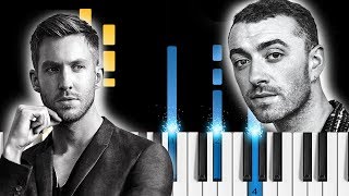 Calvin Harris amp Sam Smith quotPromisesquot  Piano Tutorial [upl. by Eninnaej]