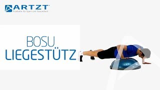 BOSU Balance Trainer  Liegestütz oben und unten [upl. by Nitas]