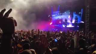 Skrillex  Cinema Remix LIVE GAROROCK 2014 [upl. by Mcquillin]