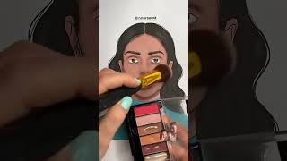 Será que Antonella vai ganhar presentes🎄shortsviral makeup makeuptutorial satisfying [upl. by Ayian]