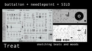 Treat x Unfiltered Audio Battalion  Needlepoint  SILO  sketching moods [upl. by Na]