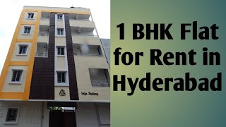 1BHK Flat for Rent in HyderabadMadhapur [upl. by Aikemaj]