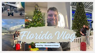 Disney World Vlog  TRAVEL DAY  Major Delay Manchester to Orlando 1st Disney Stay  ORLANDO DAY 1 [upl. by Aliahkim]