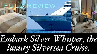 Suite Tour  Facilities Review  Newly Refurbished Silver Whisper the luxury Silversea Cruise 2024 [upl. by Dnamron]