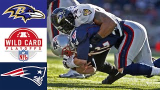 Ravens vs Patriots 2009 AFC Wild Card [upl. by Teragramyram453]