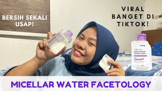 NYOBAIN MICELLAR WATER VIRAL FACETOLOGY  Bagus banget OMG  HONEST REVIEW [upl. by Eednil]