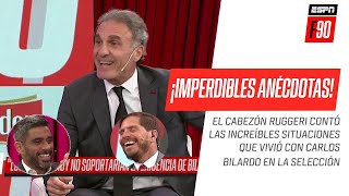 ¡IMPERDIBLES ANÉCDOTAS DE RUGGERI CON BILARDO El Cabezón recordó sus épocas en la Selección [upl. by Bruni]