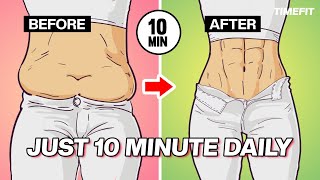 The 10Minute Daily Routine for 6Pack Abs Abs Workout for Women [upl. by Seligman]