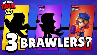 URGENTE 3 BRAWLERS NA NOVA ATUALIZAÇÃO DO BRAWL STARS 🥳 teoria [upl. by Sheya]