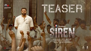 Siren  Official Teaser  Jayam Ravi Keerthy Suresh  GV Prakash Kumar [upl. by Pirbhai47]