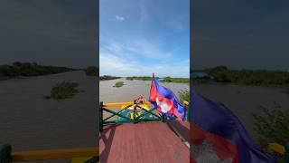 Beautiful Floating Village on Tonle Sap travel [upl. by Rehpotsrihc]