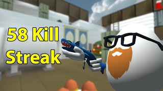 58 Kill Streak  Shell Shockers [upl. by Oiratnom]