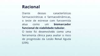 Aprenda a realizar o Teste de Estresse com Furosemida [upl. by Aihseken]