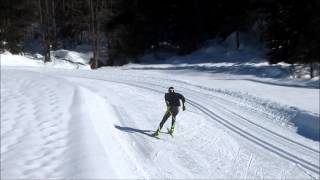 Sci Fondo  Tecnica di Pattinaggio  XC SKI  Cross Country Skiing  Skating Technic  2014 [upl. by Eatnod]