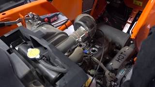 Kubota BX2380 Oil Change  50hr Service [upl. by Halle991]