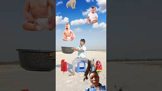 cute flying babies 🤣🤣funny cutebaby vfxind baby cute [upl. by Frydman]